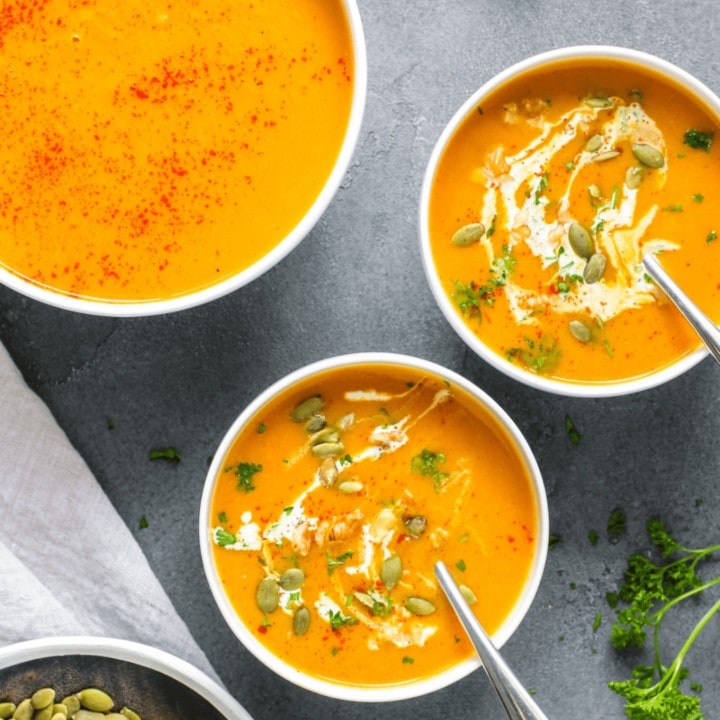 View Easy Instant Pot Butternut Squash Soup Pictures