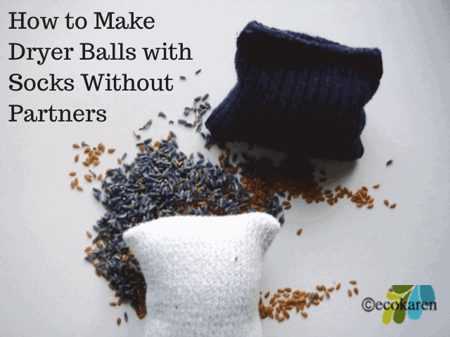 Diy dryer on sale balls socks