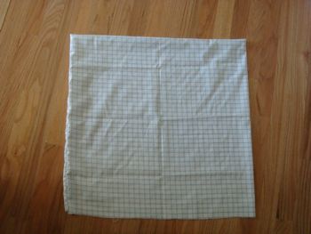 white sheet square