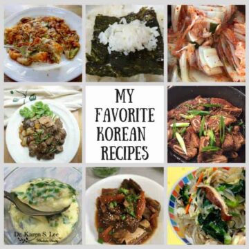 Favorite Korean Recipes