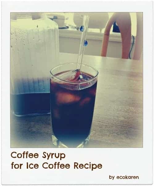 coffee syrup