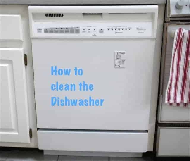 How to Clean the Dishwasher