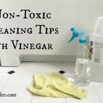 5 non-toxic vinegar cleaning tips with drkarenslee