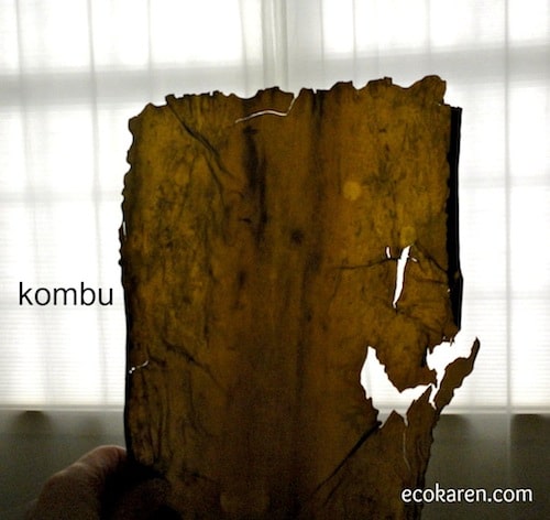 Dried Kombu