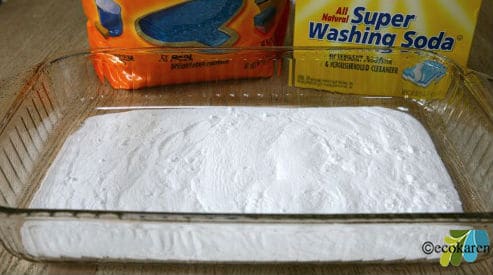 How To Make Homemade Washing Soda Out Of Baking Soda