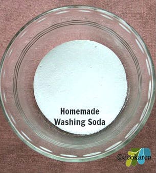 How To Make Homemade Washing Soda Out Of Baking Soda