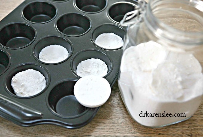 muffin pans for dishwasher detergent tablets 