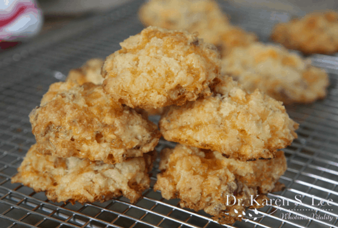 Gluten Free Garlic & Herb Cheese Biscuits by drkarenslee