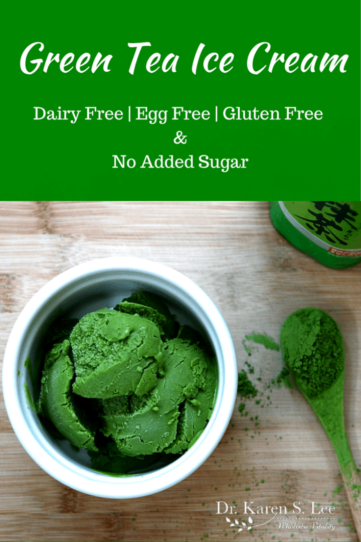 Green Tea Ice Cream Recipe {Dairy Free, Egg Free & Gluten Free}