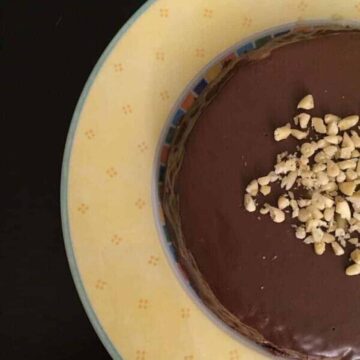 Chocolate covered Pine Nut Honey Mousse