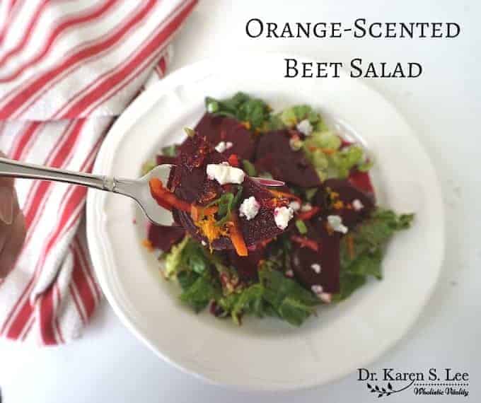 Orange Scented Beet Salad