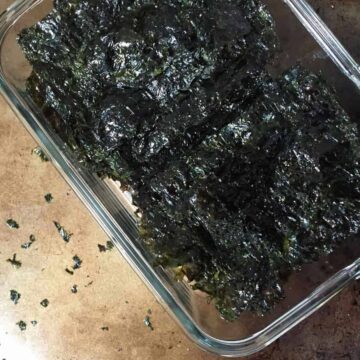 How to Make Roasted Nori Gim